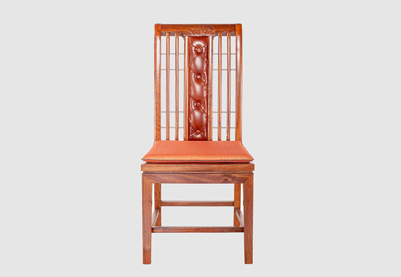 渝中芙蓉榭中式实木餐椅效果图