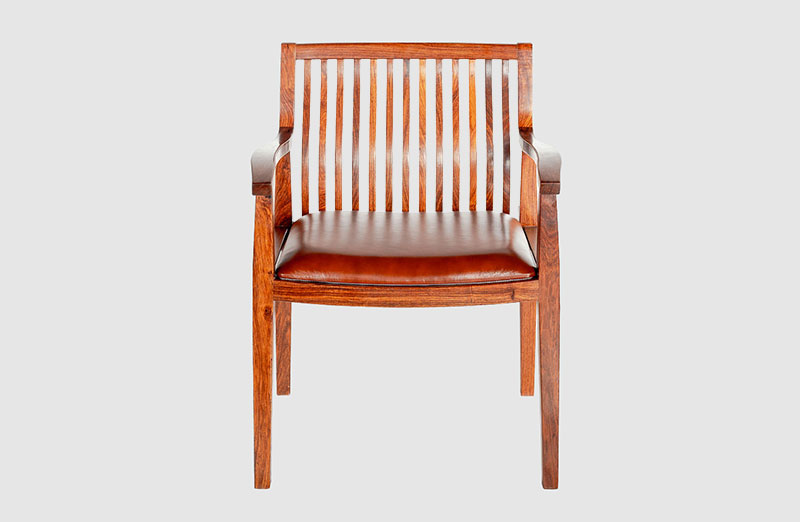 渝中中式实木大方椅家具效果图